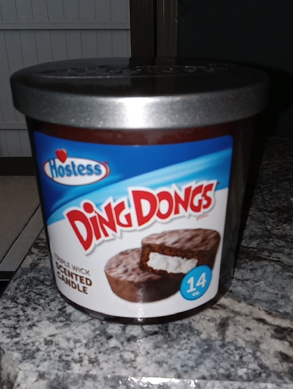 Hostess Ding Dongs Scented Candle - Chocolate Brown